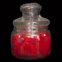 Red Hearts Jar